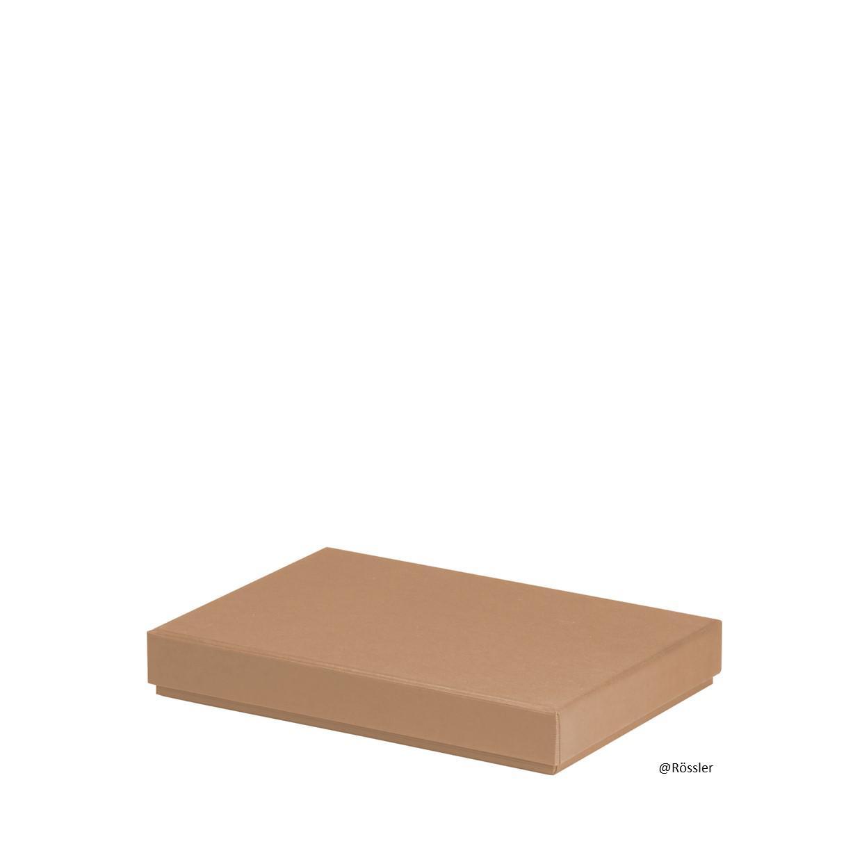 Geschenkschachtel 215x155x30 mm Kraft